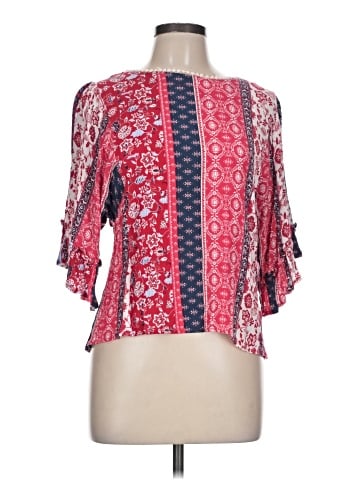 New Directions 3/4 Sleeve Blouse (view 1)