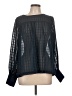 Chelsea28 100% Polyester Black Long Sleeve Blouse Size L - photo 1