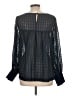 Chelsea28 100% Polyester Black Long Sleeve Blouse Size L - photo 2