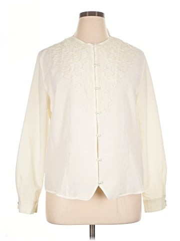 Susan Hutton Long Sleeve Blouse (view 1)