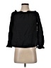 Shein 100% Polyester Black Long Sleeve Blouse Size 4 - photo 1