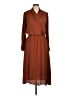 Witchery 100% Polyester Brown Casual Dress Size 8 - photo 1