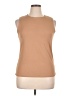 Express Tan Sleeveless T-Shirt Size XL - photo 1