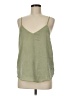 Mi ami 100% Polyester Green Sleeveless Top Size M - photo 1