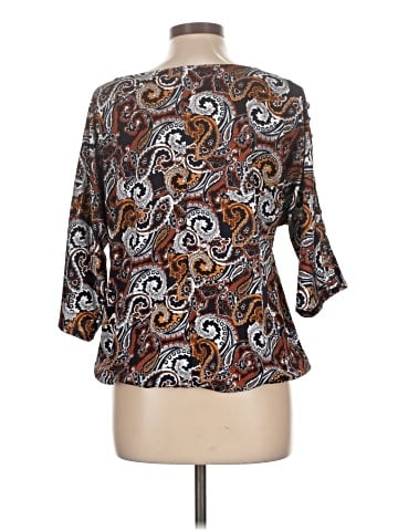 Perseption Concept 3/4 Sleeve Blouse (view 2)