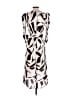 Express 100% Polyester Print Ivory Casual Dress Size XS - photo 2