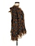 Simply Couture Animal Print Brown Pullover Sweater Size M - photo 4