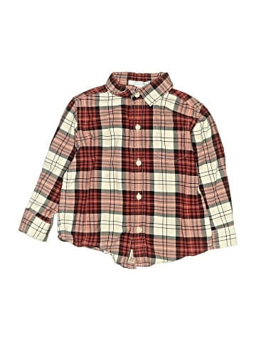 Janie and Jack Long Sleeve Button-Down Shirt (view 1)