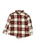 Janie and Jack 100% Cotton Plaid Red Long Sleeve Button-Down Shirt Size 2T - photo 1