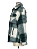 Shein 100% Polyester Plaid Green Jacket Size 1 - photo 5