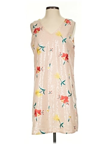 Ecru Casual Dress (view 1)