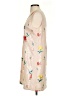Ecru 100% Polyester Print Tan Casual Dress Size 4 - photo 5