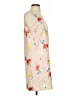 Ecru 100% Polyester Print Tan Casual Dress Size 4 - photo 4