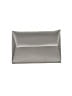 Assorted Brands Gray Leather Card Holder One size - photo 1