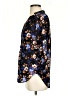 Amour Vert Floral Black 3/4 Sleeve Blouse Size S - photo 5