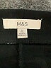 M&S Solid Black Active Pants Size 12 - photo 7