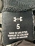 Under Armour 100% Polyester Black Track Pants Size 5 - photo 3