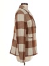 Splendid Plaid Brown Coat Size M - photo 4