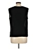 Talbots 100% Silk Black Sleeveless Silk Top Size 12 - photo 2