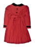 Plum Pudding 100% Rayon Hearts Red Dress Size 6 - photo 2