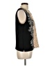 Talbots 100% Silk Black Sleeveless Silk Top Size 12 - photo 4