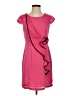 Assorted Brands Graphic Pink Cocktail Dress Size XS - photo 1