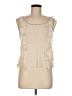 Zara Ivory Sleeveless Top Size M - photo 1