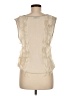 Zara Ivory Sleeveless Top Size M - photo 2