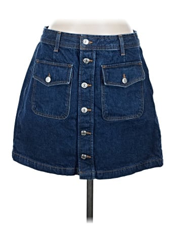 Ann Taylor LOFT Denim Skirt (view 1)