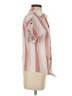 Unbranded 100% Polyester Stripes Pink Short Sleeve Blouse Size S - photo 4