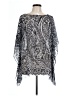 Talbots Outlet 100% Polyester Silver Short Sleeve Blouse Size L - photo 1