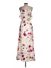 Everly 100% Polyester Floral Ivory Casual Dress Size M - photo 2