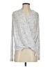 Akemi + Kin Gray Long Sleeve Top Size S - photo 1