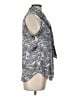 Adiva 100% Polyester Gray Sleeveless Blouse Size L - photo 4