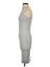 Lux Solid Gray Cocktail Dress Size S - photo 5