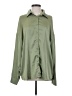 Shein Solid Green Long Sleeve Blouse Size 4 - photo 1