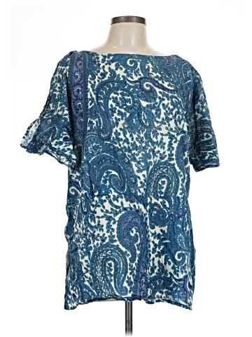 World Market Short Sleeve Blouse (view 1)
