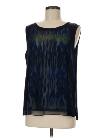 Elie Tahari Sleeveless Silk Top (view 1)