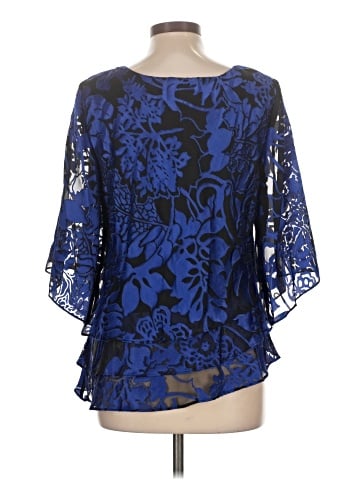 Alex Evenings 3/4 Sleeve Blouse (view 2)