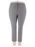 Claiborne Plaid Gray Dress Pants Size 18 - photo 1