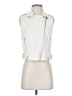 By Anthropologie 100% Polyester White Vest Size XS - photo 1