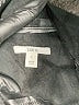 Bar III Black Faux Leather Jacket Size L - photo 7