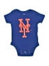 Genuine Merchandise by Team Athletics 100% Cotton Blue Short Sleeve Onesie Size 6-9 mo - photo 1