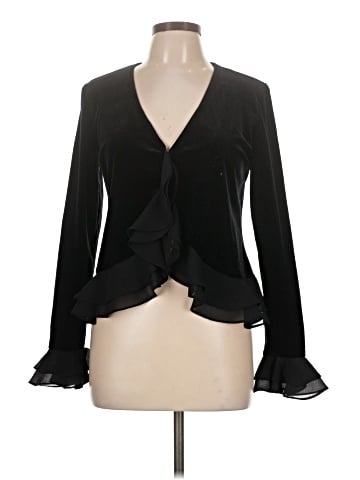 J.R. Nites by Caliendo Long Sleeve Blouse (view 1)