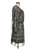 Sophie Max 100% Polyester Paisley Gray Casual Dress Size L - photo 4