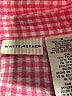 White Stag Checkered-gingham Pink 3/4 Sleeve Blouse Size S - photo 7