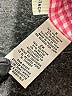 White Stag Checkered-gingham Pink 3/4 Sleeve Blouse Size S - photo 8