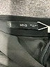 MNG Solid Black Formal Skirt Size 2 - photo 4
