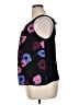 Elle 100% Rayon Black Sleeveless Blouse Size XL - photo 5