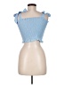 Unbranded Blue Sleeveless Top Size M - photo 2